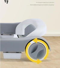 Multi-functional 3in1 Baby Monkey Musical Walker - Gray