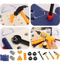 40Pcs Pretend Play Kids Tool Set With Electric Drill