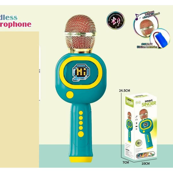 Rechargeable Bluetooth Smart Singer Microphone