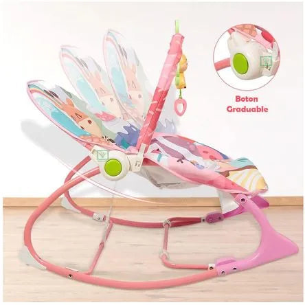 Giraffe Infant To Toddler Baby Musical Rocker
