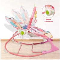 Giraffe Infant To Toddler Baby Musical Rocker