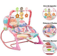 Giraffe Infant To Toddler Baby Musical Rocker