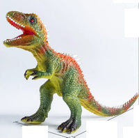 1Pc Mini Kids Rubber Dinosaur Toy With Sound - Assortment