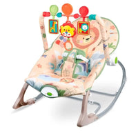 Lion Infant To Toddler Baby Musical Rocker