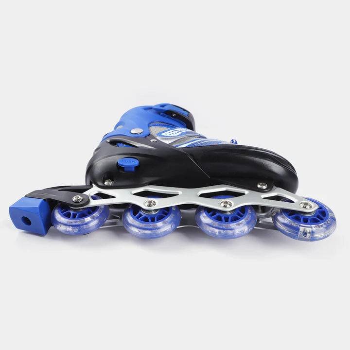 Buy 8* Inches Children's Four Wheel Roller Skating Shoes Blue