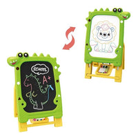Kids Double-Sided Dinosaur Drawing Board