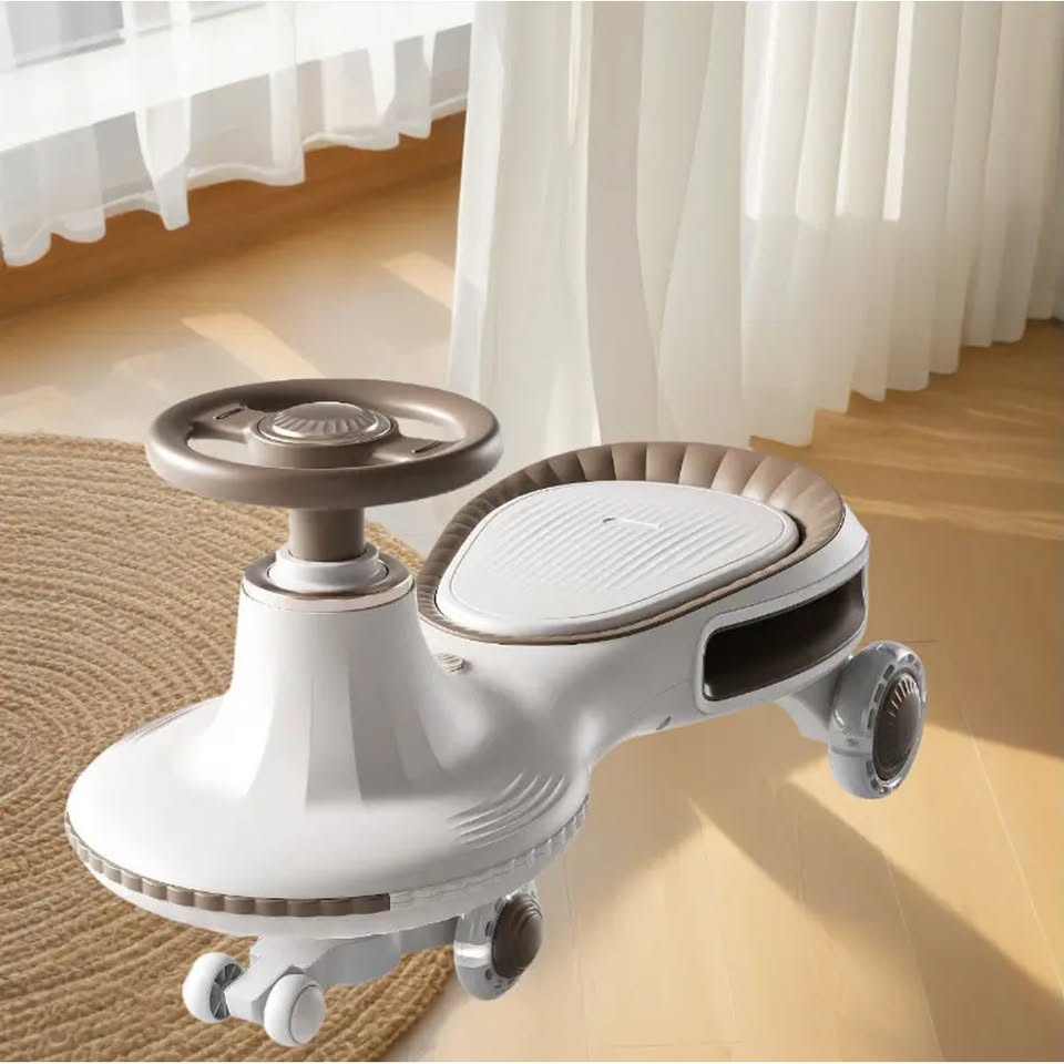 Kids Ride-on Staking Twist Car "Auto Walker" - Brown