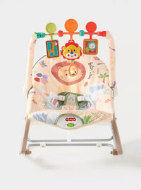 Lion Infant To Toddler Baby Musical Rocker