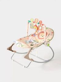 Lion Infant To Toddler Baby Musical Rocker