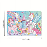 54Pcs Mini Unicorn Dream Jigsaw Puzzle Pieces