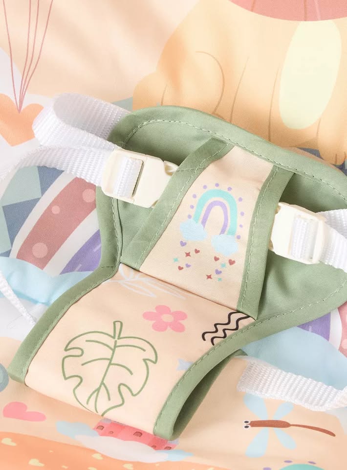 Lion Infant To Toddler Baby Musical Rocker