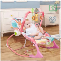 Giraffe Infant To Toddler Baby Musical Rocker
