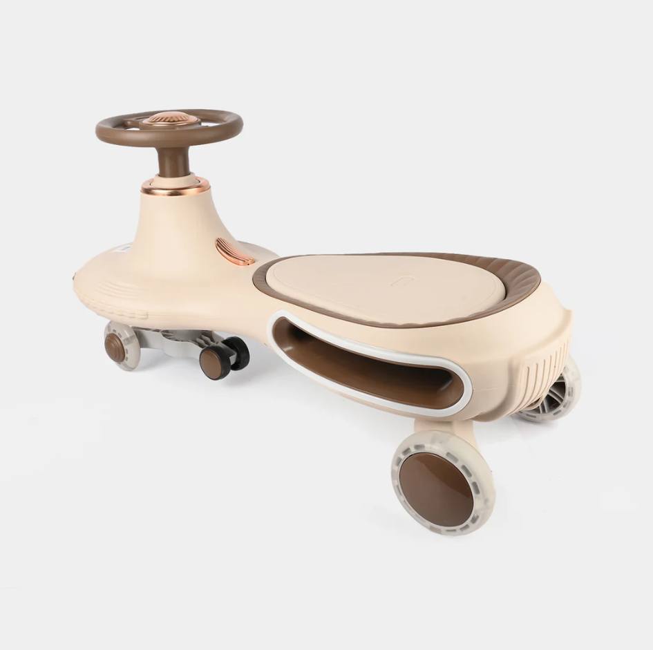 Kids Ride-on Staking Twist Car "Auto Walker" - Brown
