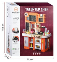 79Pcs Pretend Play Talented Chef Kitchen Set