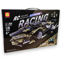 DIY 521Pcs RC 1:16 Roadster Racing Building Blocks Model