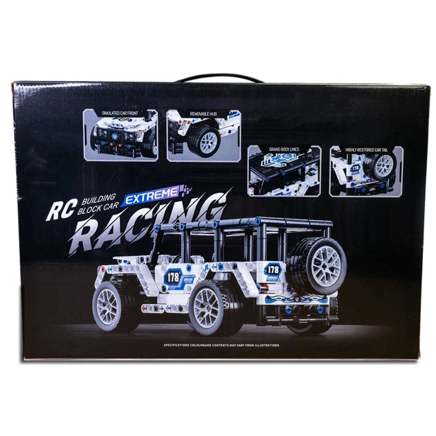 DIY 511Pcs RC 1:16 Jeep Racing Building Blocks Model