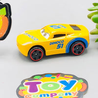 6Pcs Diecast Mini Alloy McQueen Cars Set