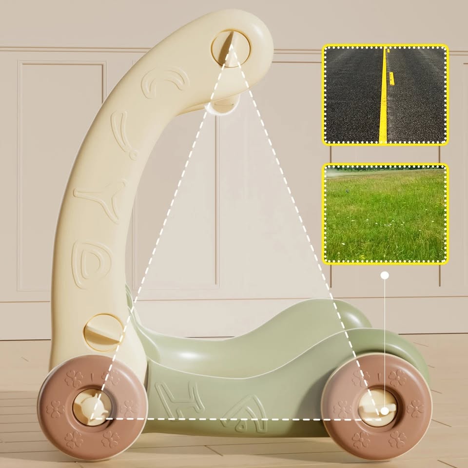 Multi-functional Rabbit Baby Pedal Piano Play Gym - Green