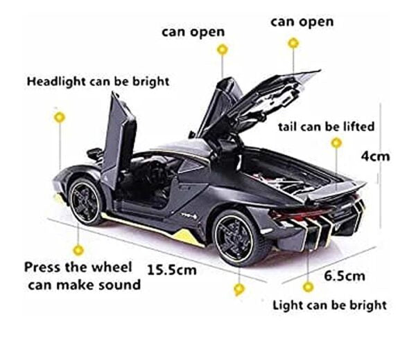 1:32 Diecast Lamborghini LP770-4 Model Car