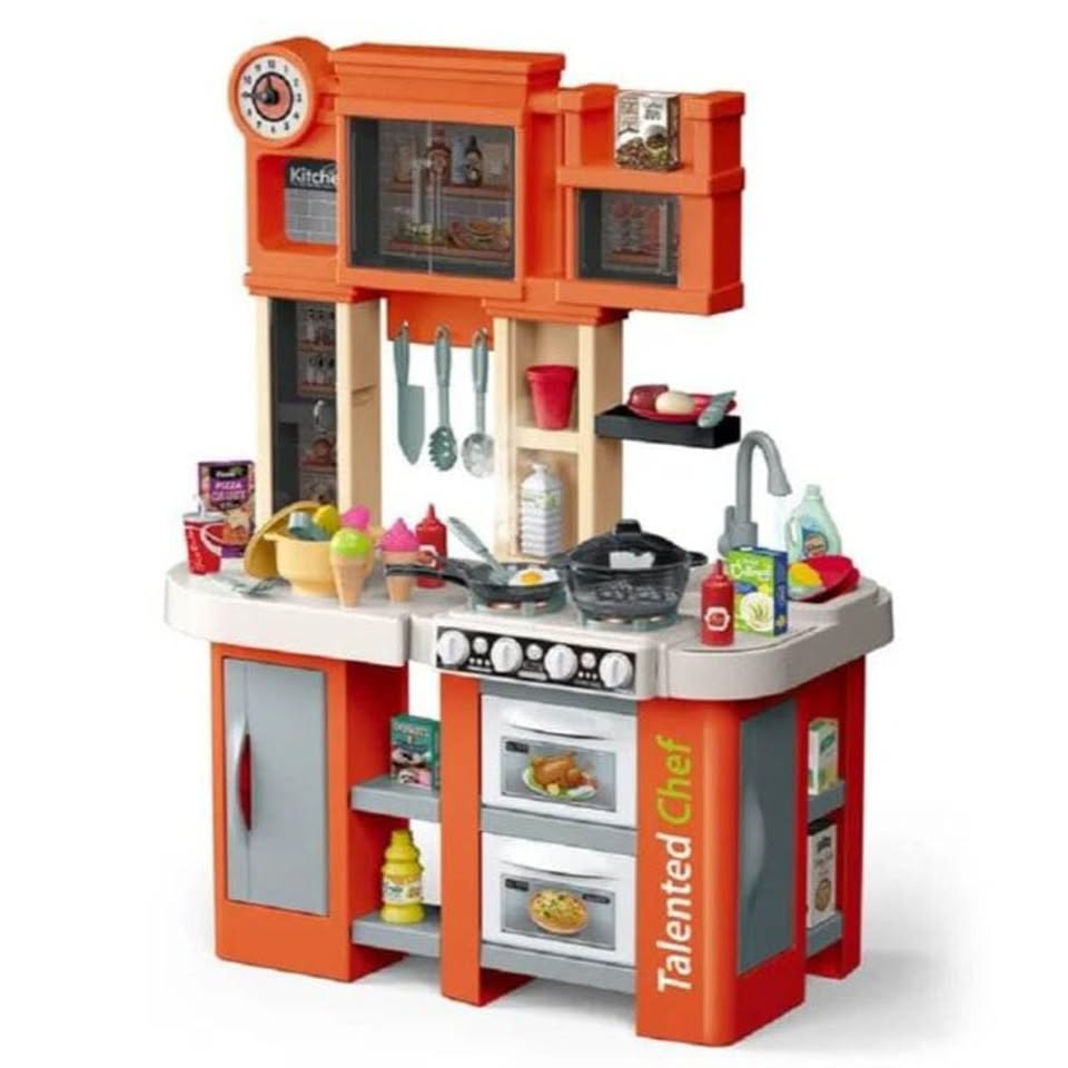 79Pcs Pretend Play Talented Chef Kitchen Set