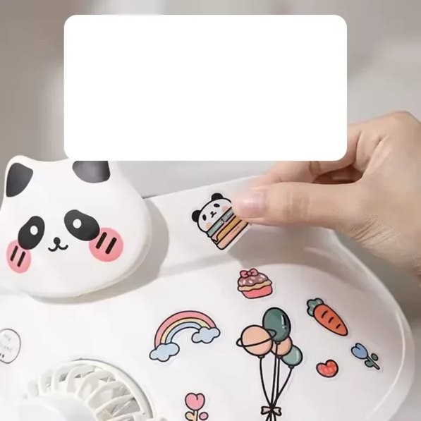 Rechargeable Cartoon Themed Rotating Fan Hat