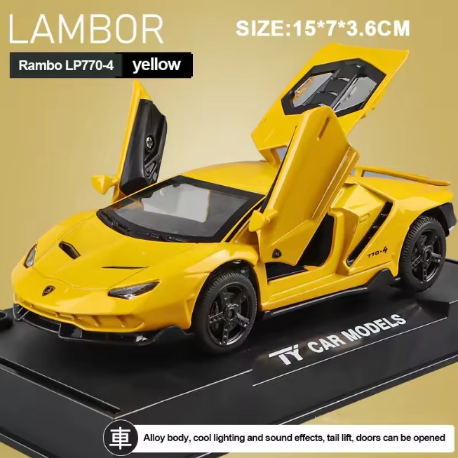 1:32 Diecast Lamborghini LP770-4 Model Car
