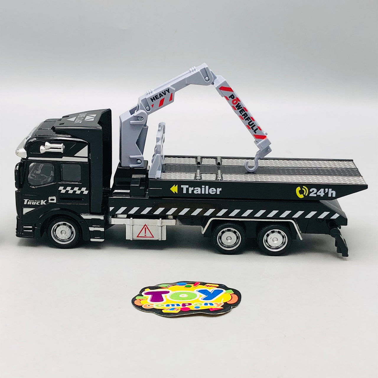 1Pc Alloy Pullback Trailer Truck