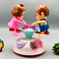 Thumbnail for Electric Musical Fairy Tale Swing Balance Toy With Lights