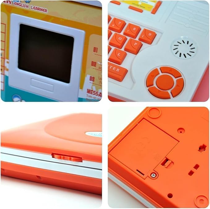 20 Activities Kids English Learning Computer - Orange
