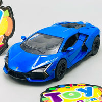 1:38 Kinsmart Lamborghini Revuelto Model