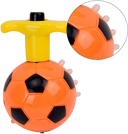 Football Flashing Spinning Top With Light & Music