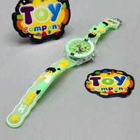 Ben-10 Themed Lighting Watch With Acrylic Box