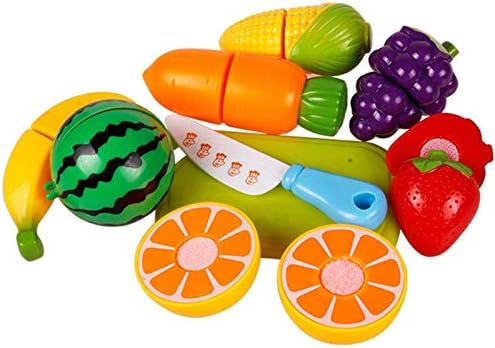 Pretend Play Vegetable & Fruit Cutting Set