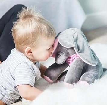 Peek-A-Boo Sing & Play Flappy Stuff Elephant