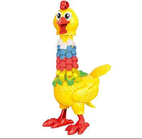 Kids Fun Feather Chicken Play Dough Set