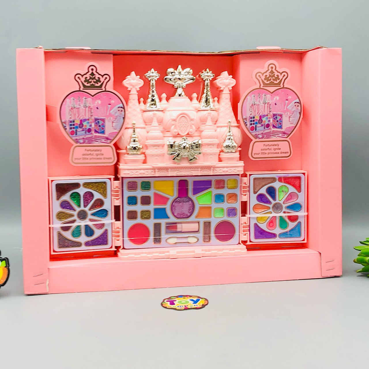 55Pcs Realistic Castle Cosmetic Set
