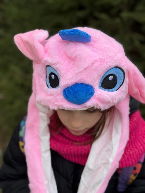 Premium Kids Stitch Ear Flapping Cap