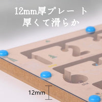 Wooden Magnetic Colorful Maze Game Board