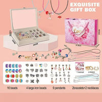 38Pcs DIY Pandora Jewellery Beads Set With Gift Bag
