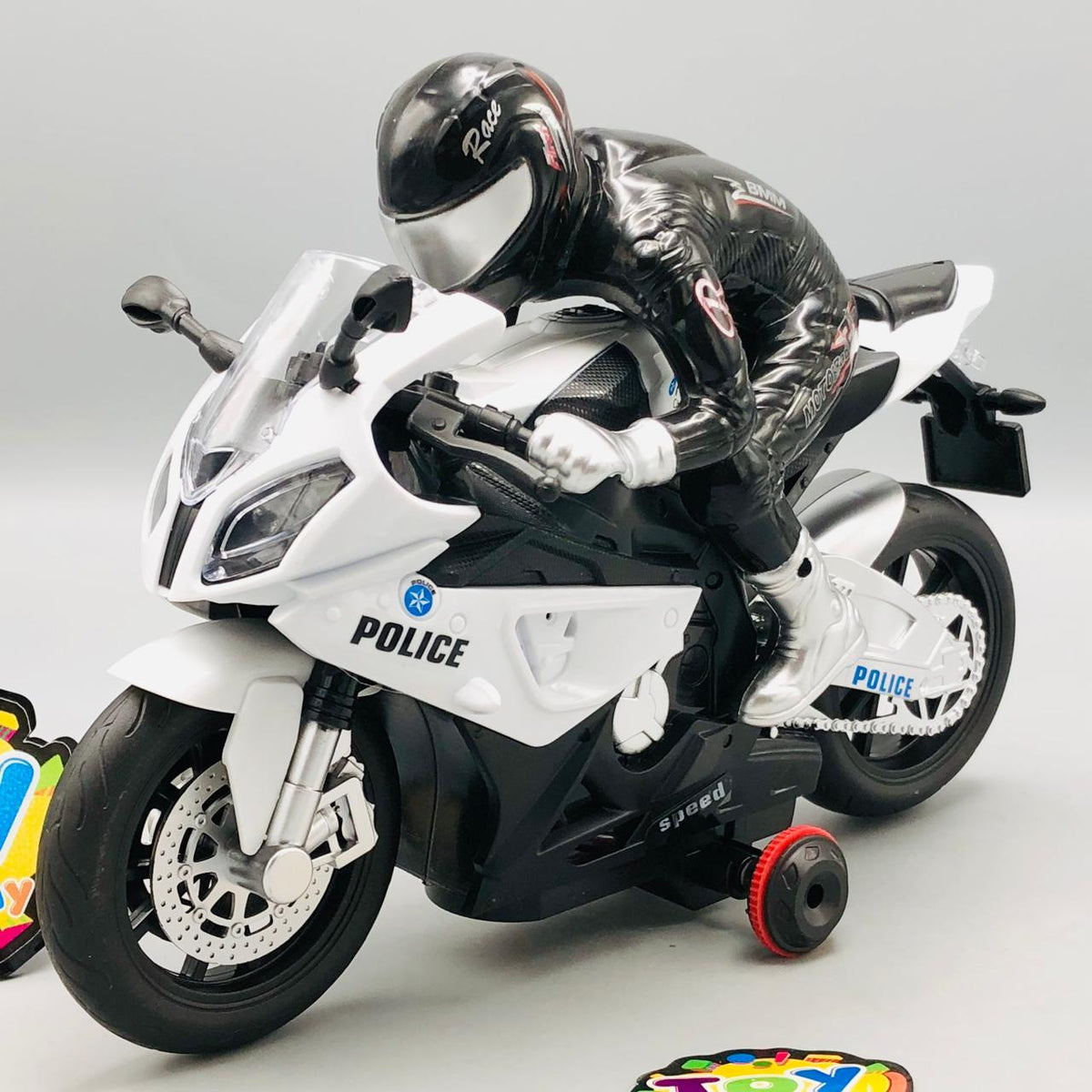 1:20 RC BMW S1000 Stuntman Police Bike
