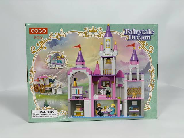 516pcs Fairytale Dream Castle Building Block