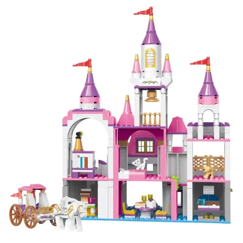 516pcs Fairytale Dream Castle Building Block
