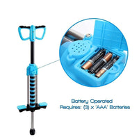 Kids Digital Display Sport Jumping Pogo Stick - Blue