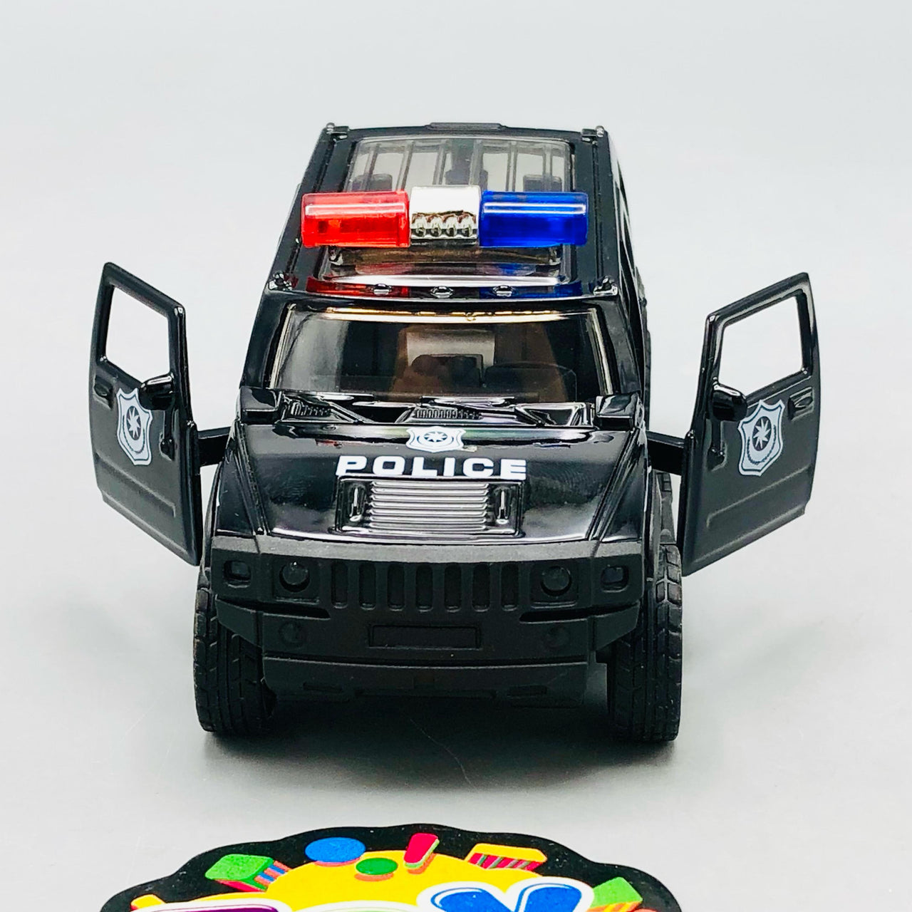1:32 Diecast Police Jeep Model