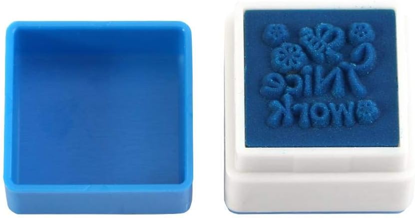 6Pcs Mini Self Inking Reward Stamp Set
