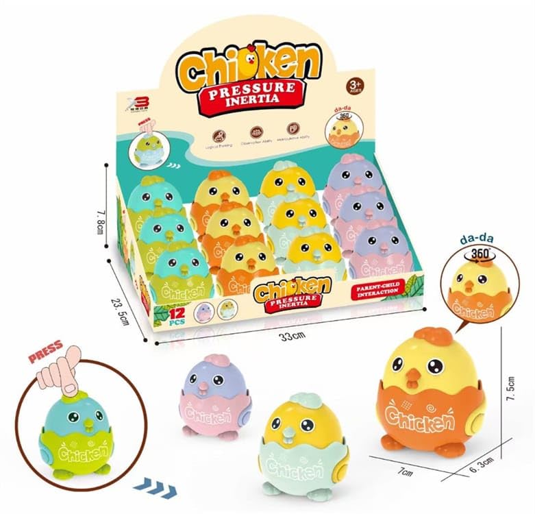 Inertial Press & Go Chicken - 1Pc