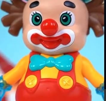 Cute Dancing Clown With Light & Sound