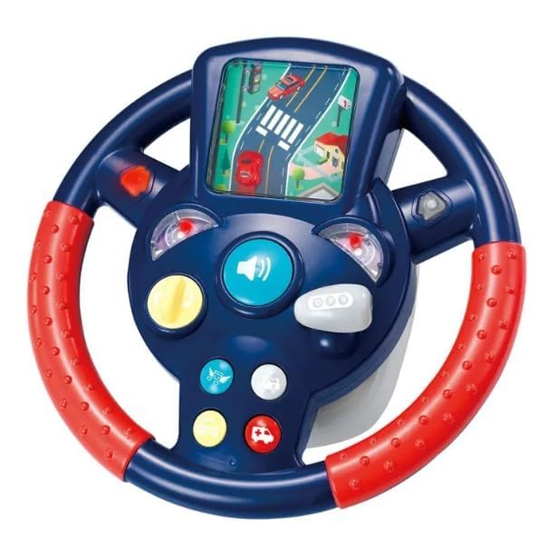 Little Driver Steering Wheel With Light, Music & Games