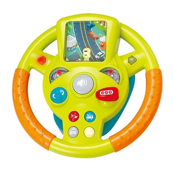 Little Driver Steering Wheel With Light, Music & Games