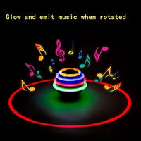 Doraemon Flashing Spinning Top With Light & Music